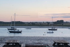 1. Aan de mooring op river Deben